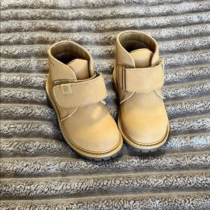 Rockport Tan Kids Boots with Strap